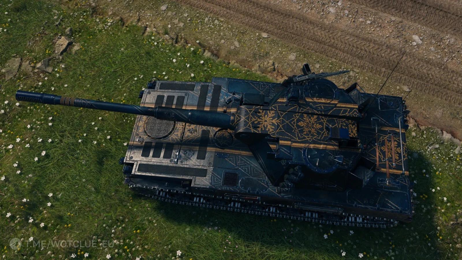 2D styl Zimních síní ve hře World of Tanks