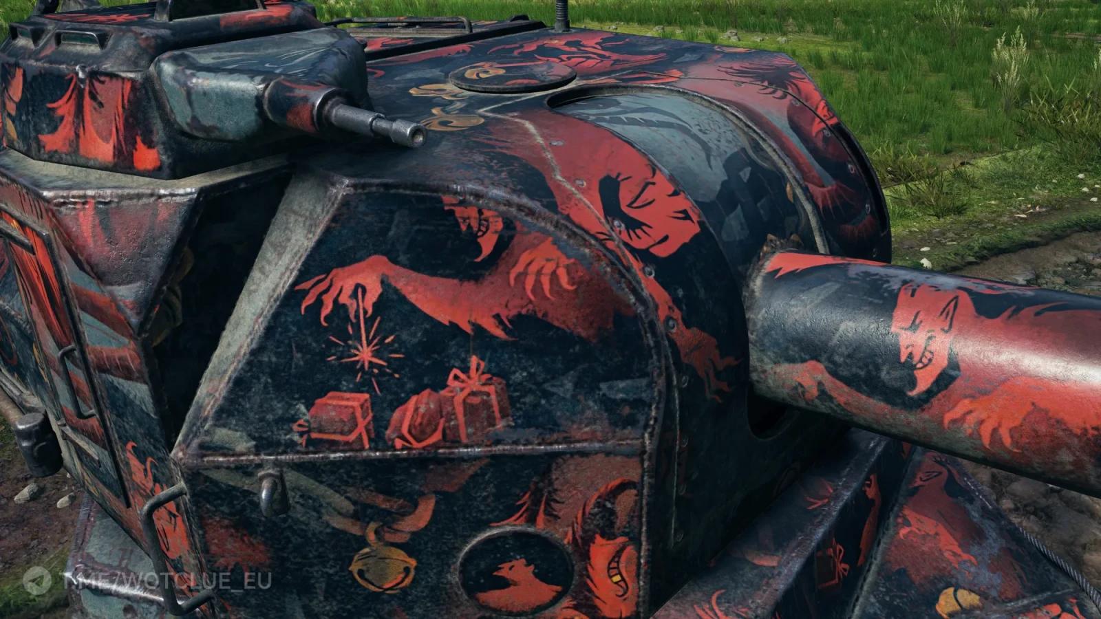 2D styl „Seznam zlobivých“ ve hře World of Tanks