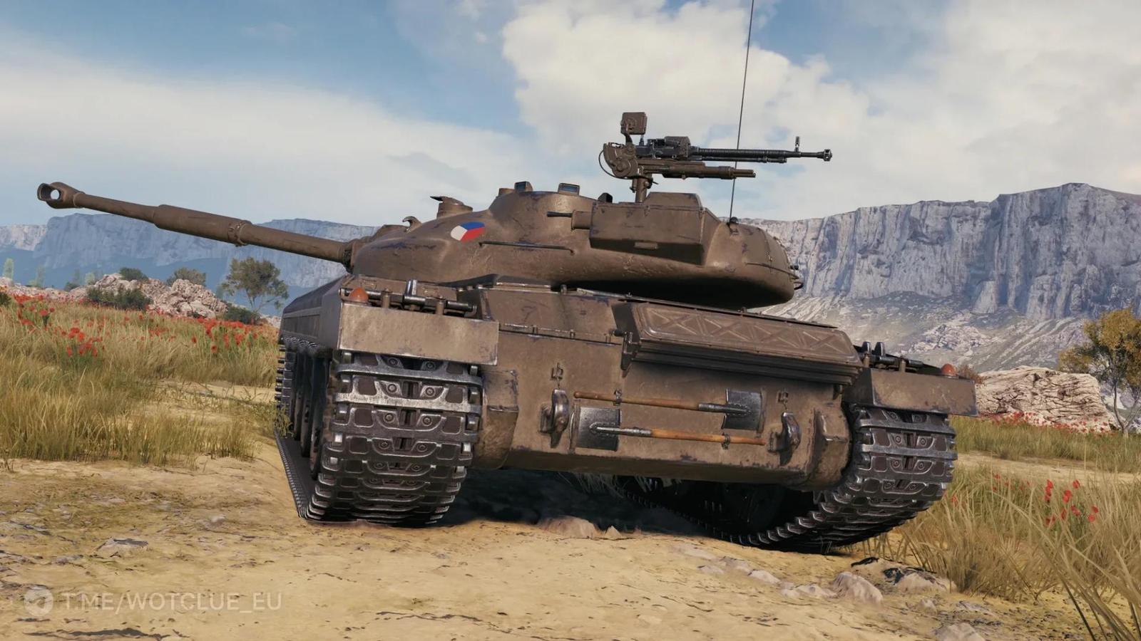 Tank Ogar z aktualizace 2.1.1 hry World of Tanks