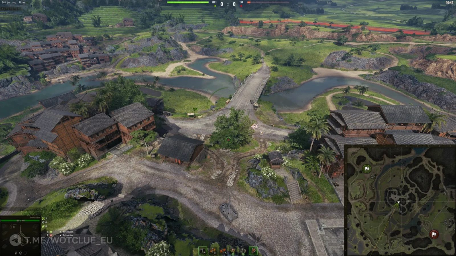 Změny na mapě Perlové řeky v aktualizaci World of Tanks 2.2.1