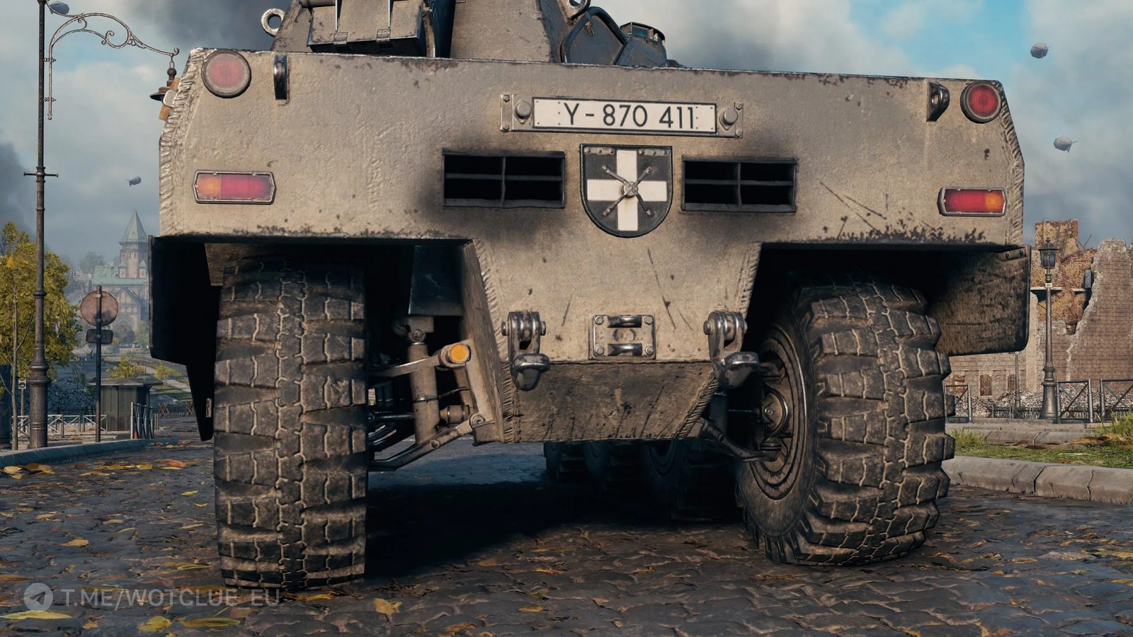 Radkampfwagen – německý kolový tank X. úrovně ve World of Tanks