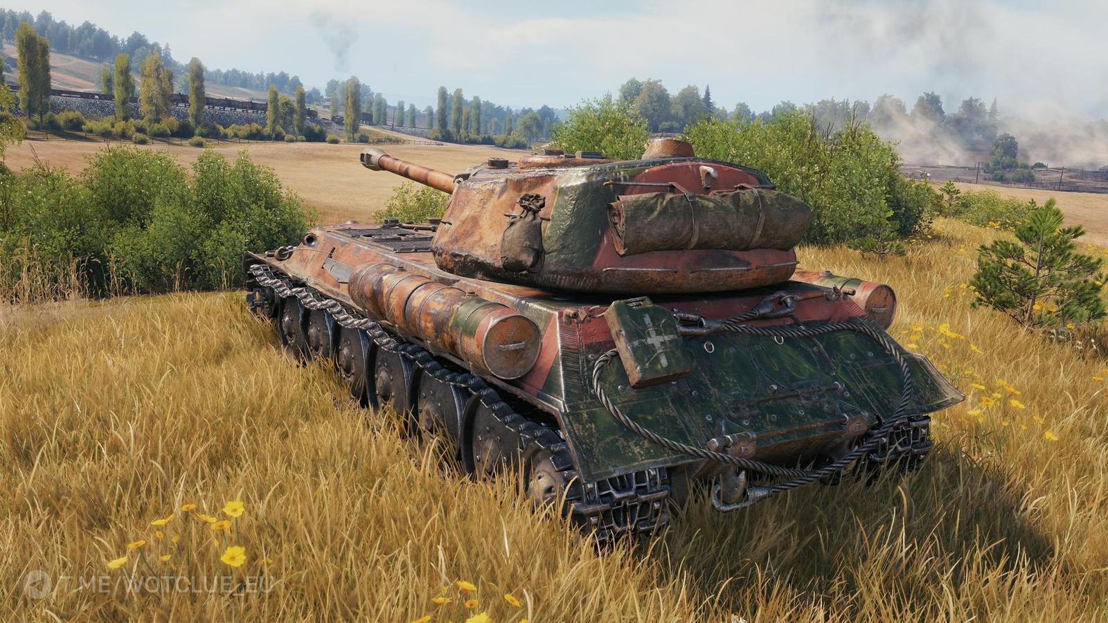 2D styl „Panettoneský průvod“ v aktualizaci World of Tanks