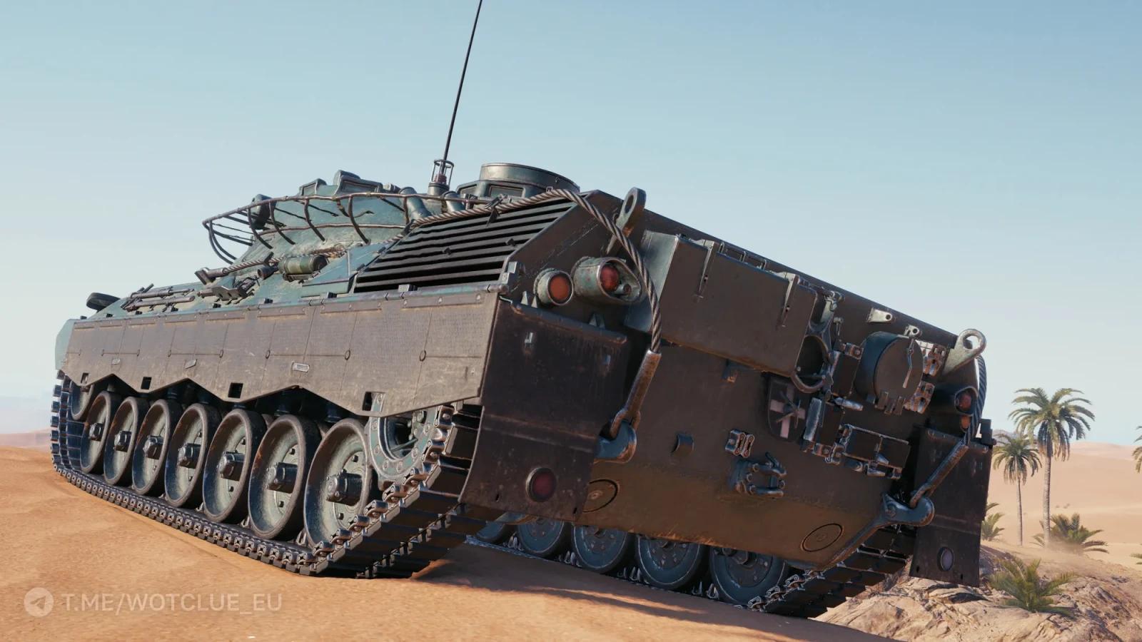 Tank Leox z aktualizace 2.1.1 hry World of Tanks