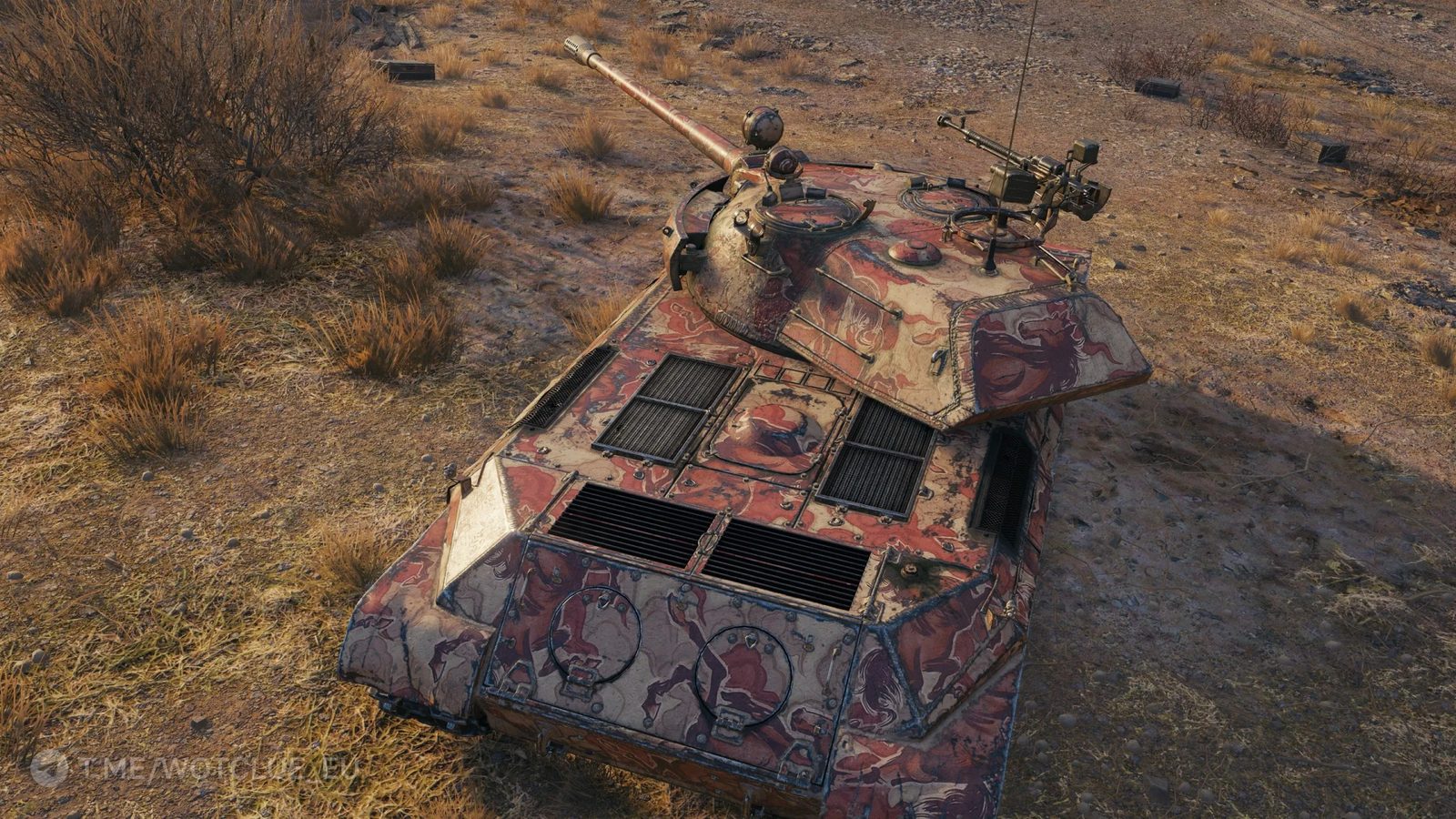 Speciální 2D styl Ohnivý oř (World of Tanks) – styl, získání a význam