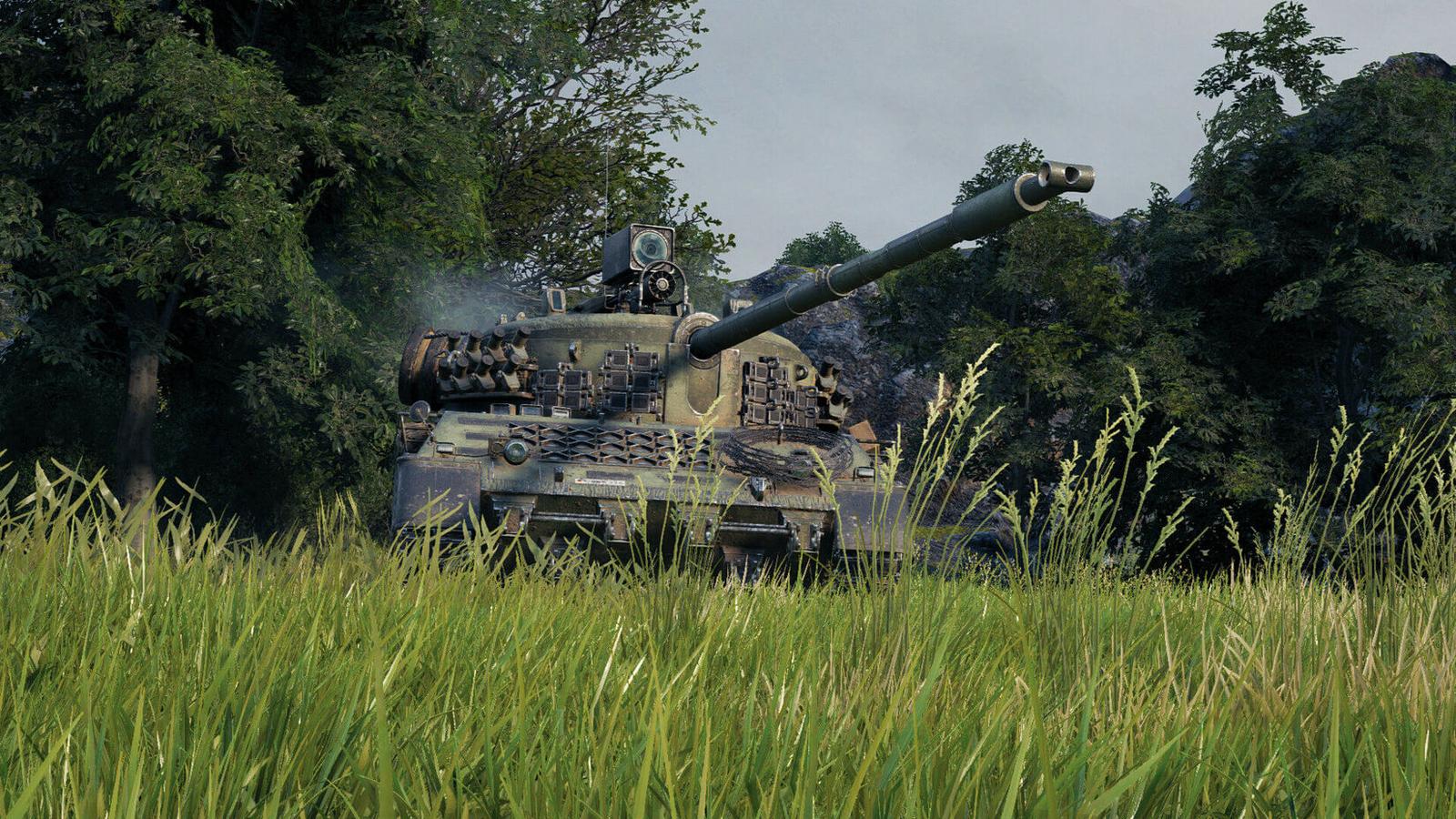 3D styl "Brunnenpanzer" pro střední tank Kampfpanzer 07 RH