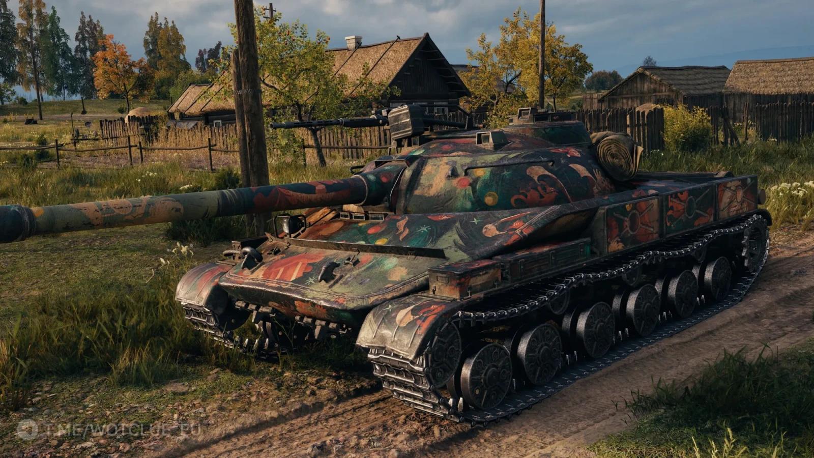 2D styl „Seznam poslušných“ ve hře World of Tanks