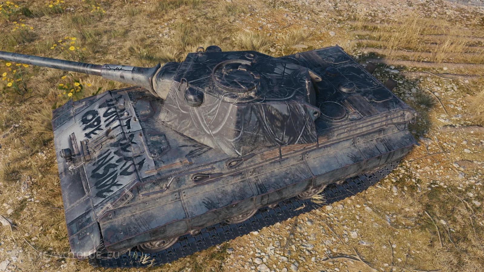 2D maskovací styl „Vítejte v novém světě“ ve hře World of Tanks