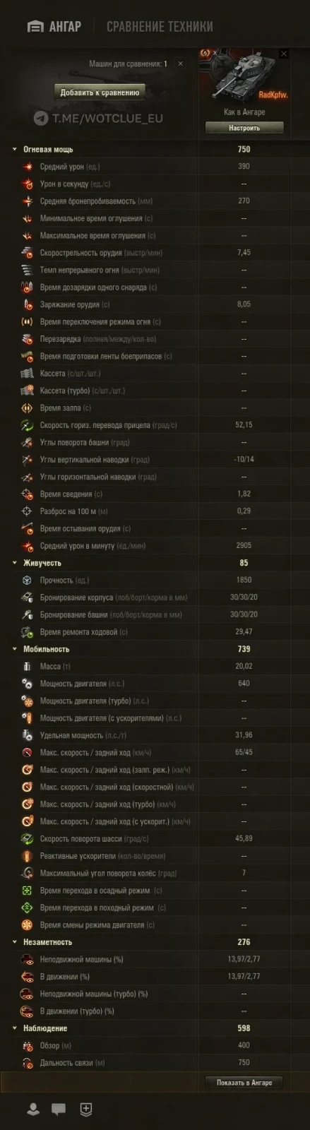 Radkampfwagen – první německý kolový tank ve WoT | Supertest a změny