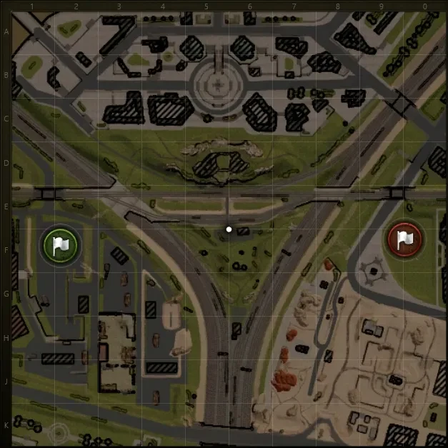 Mapa Denouement: Nová mapa ve World of Tanks s pohybujícími se vlaky