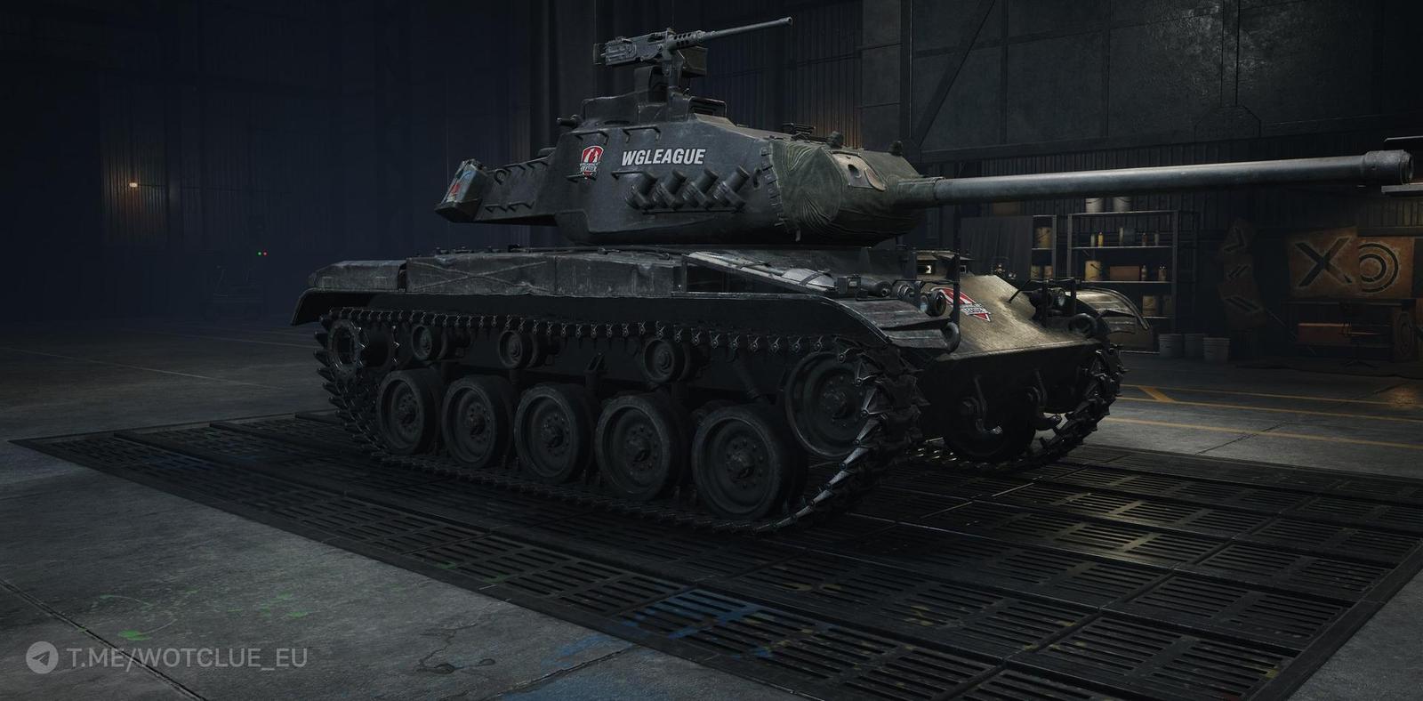 Změna nápisu leKpz M 41 90 mm GF v aktualizaci 2.0.1