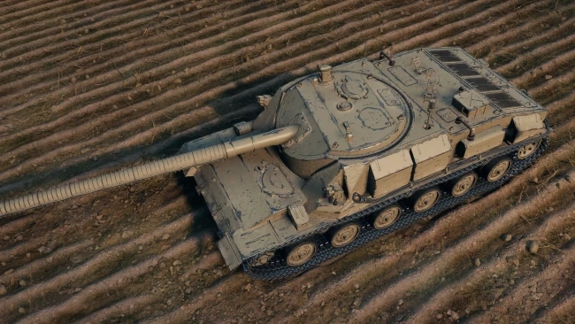 Headshaker na nových screenech potvrzuje britskou TD s chlazením děla