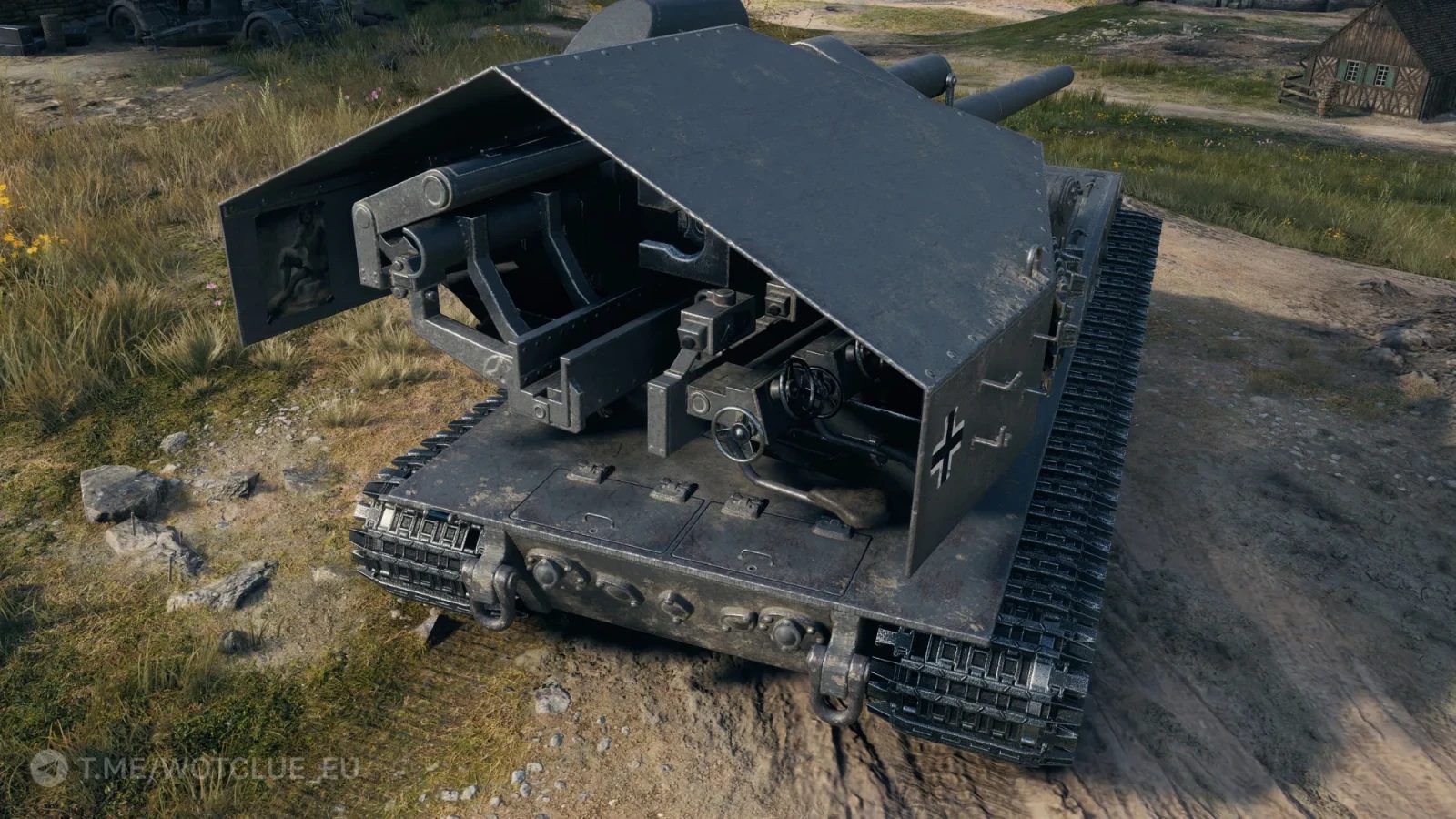 Tank Waffenträger auf E 100 T z aktualizace 2.2.1 ve hře