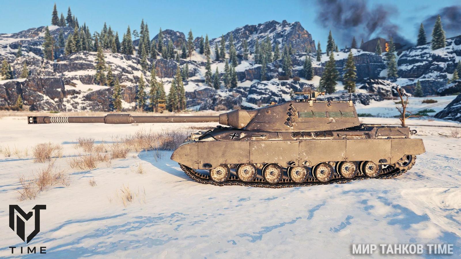 Aufgabe 57 – experimentální německý tankový projekt z 50. let