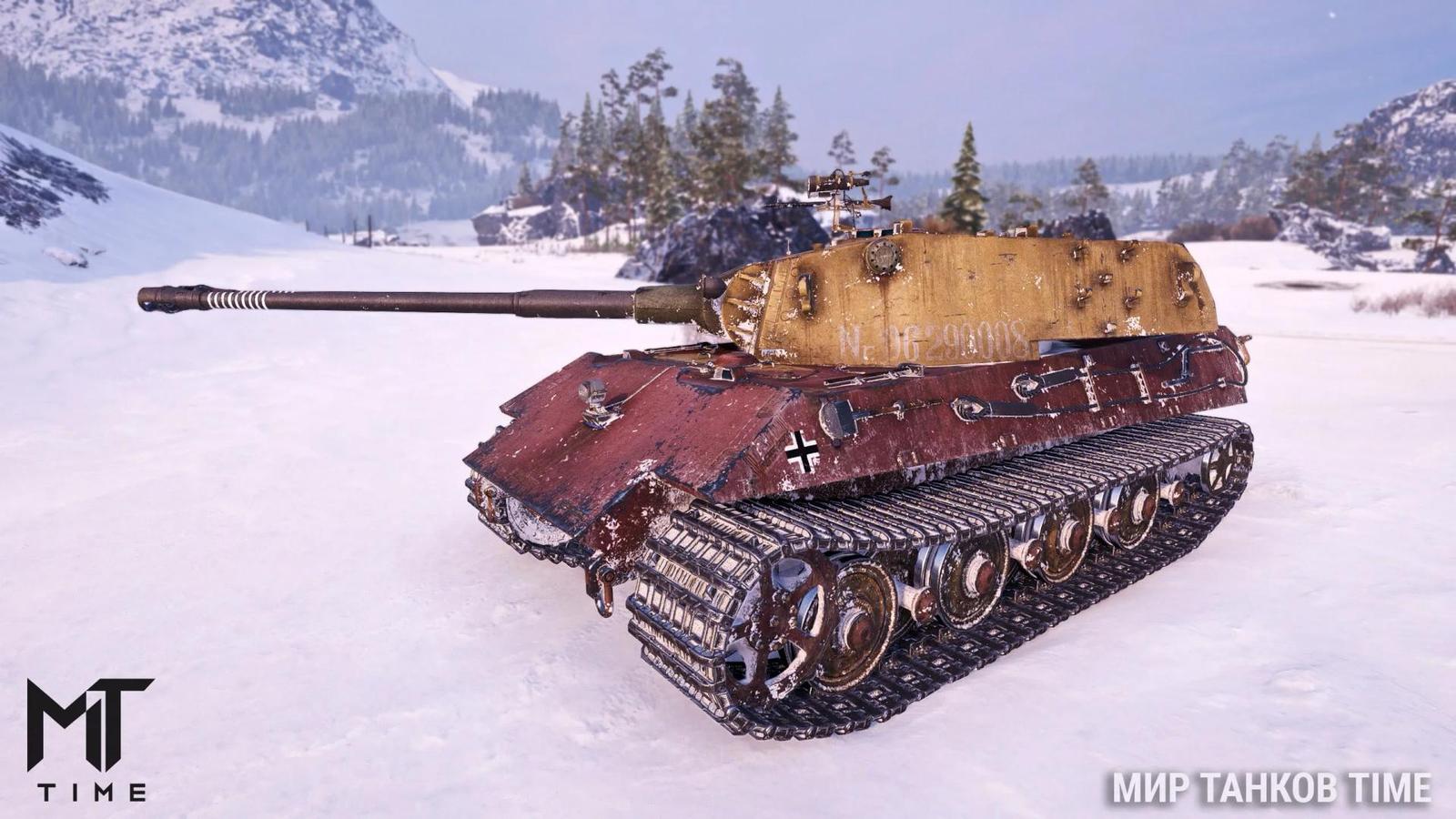  E 75 Ausf B Doppel na ruském serveru