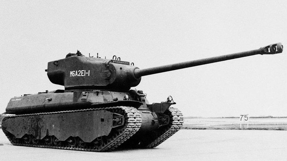 M6A2E1: Ztracený americký 70 tunový kolos              