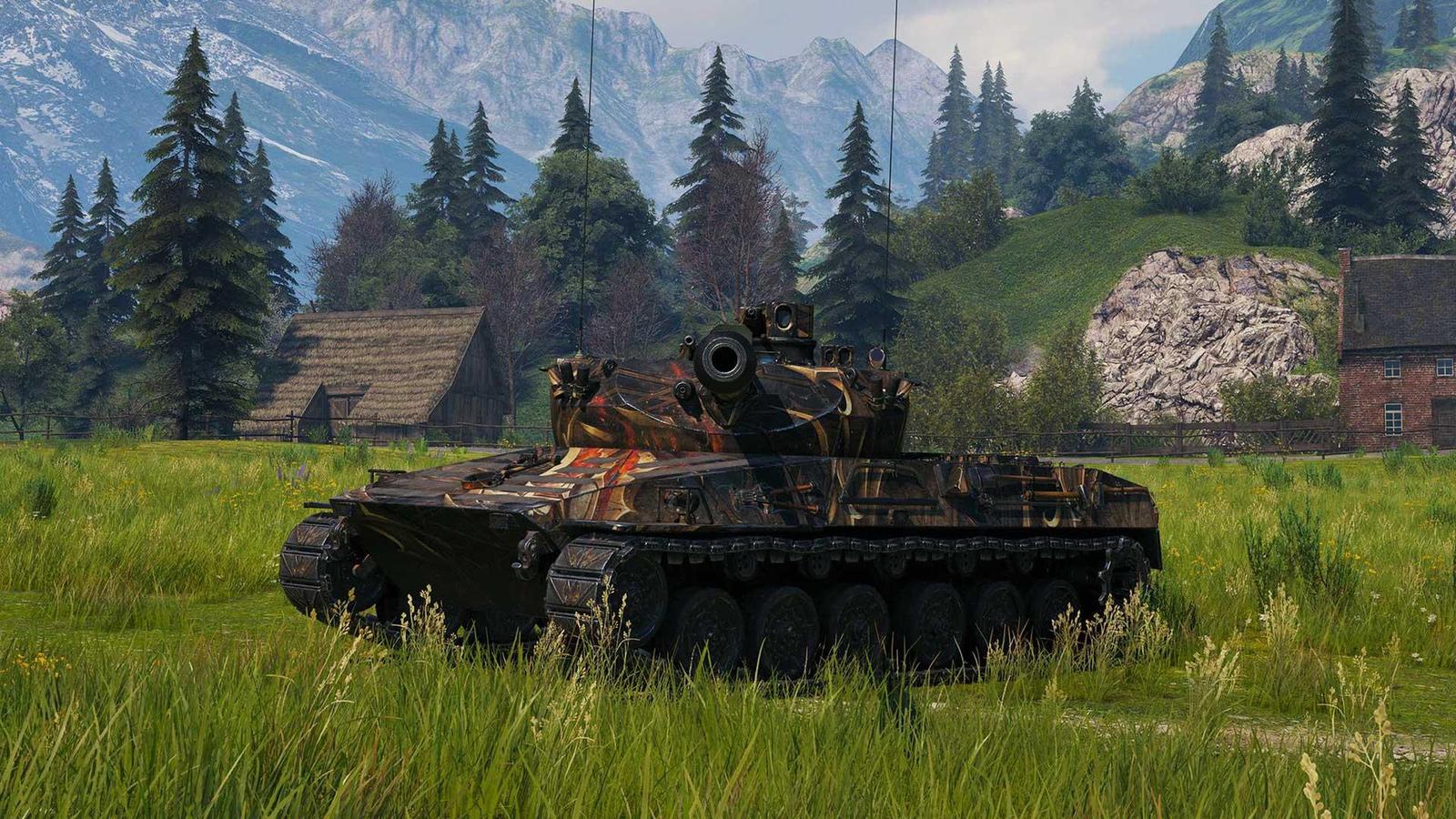 Dva nové 2D styly pro tank KPZ. Erich Konzept I