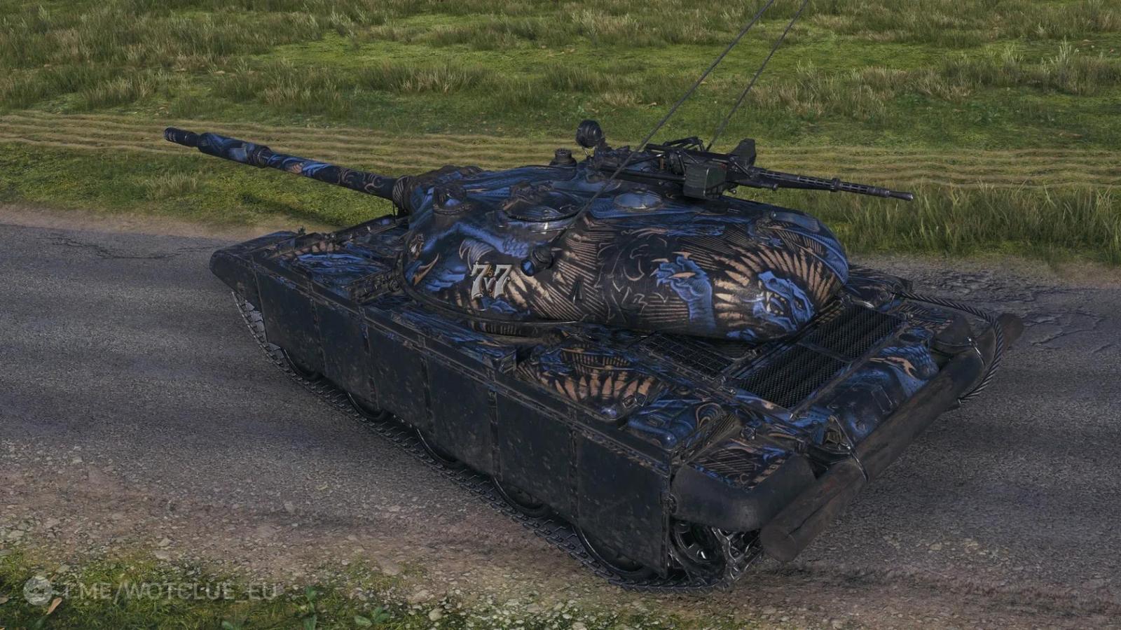 2D styl „Dračího krále“ z aktualizace 2.0 ve hře World of Tanks