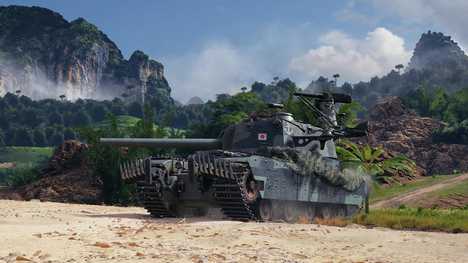 3D styl "Kaiju" pro tank Type 5 Heavy ve World of Tanks