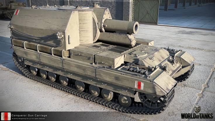 Conqueror Gun Carriage stroj který budil respekt úplně jiným způsobem