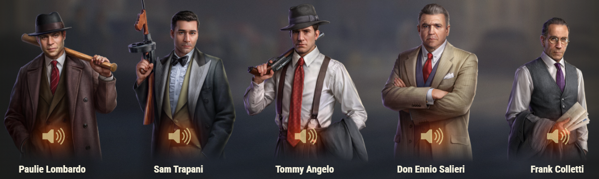 Special Battle Passu: Mafia - Predatore a posádka