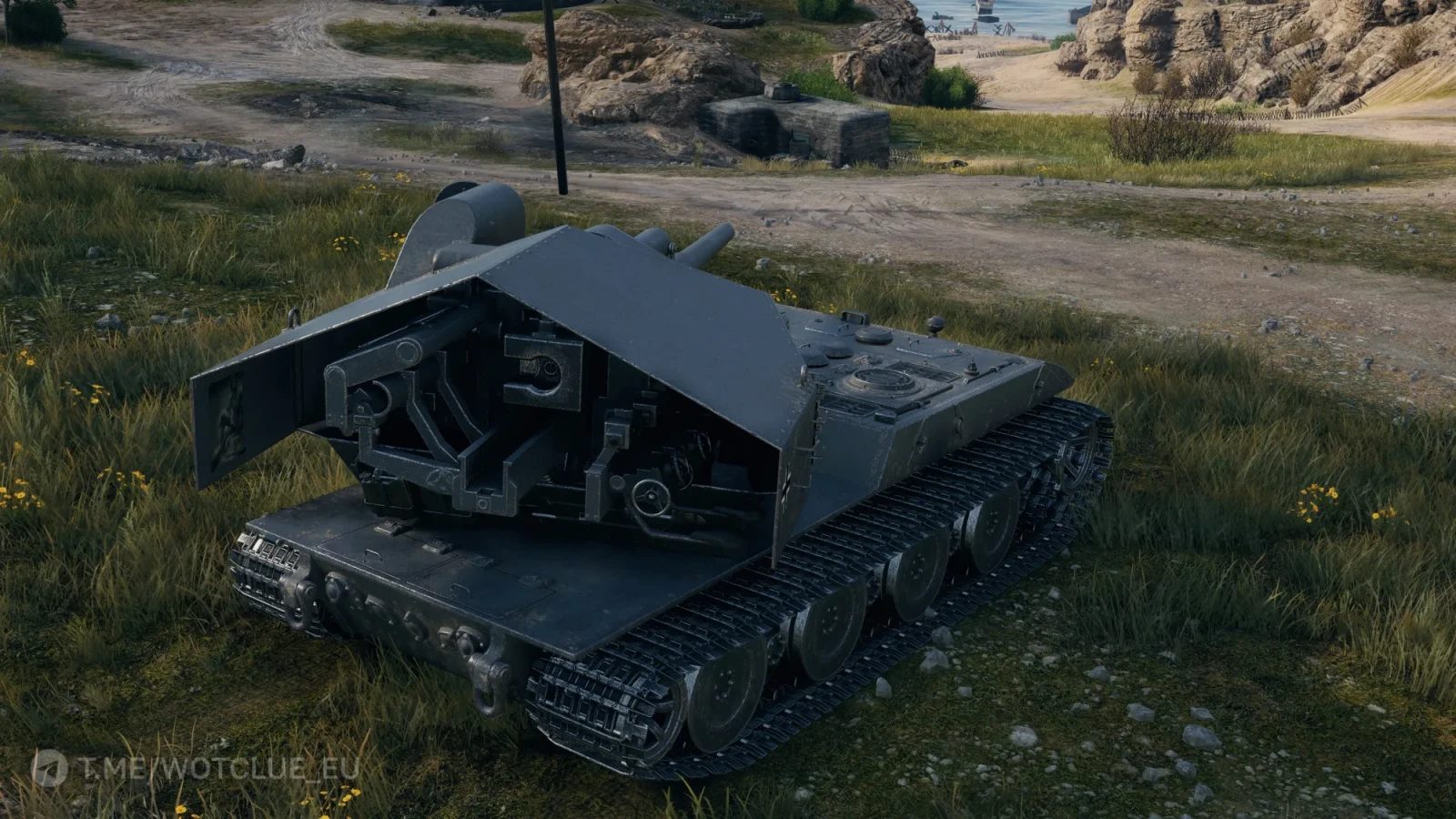 Tank Waffenträger auf E 100 T z aktualizace 2.2.1 ve hře