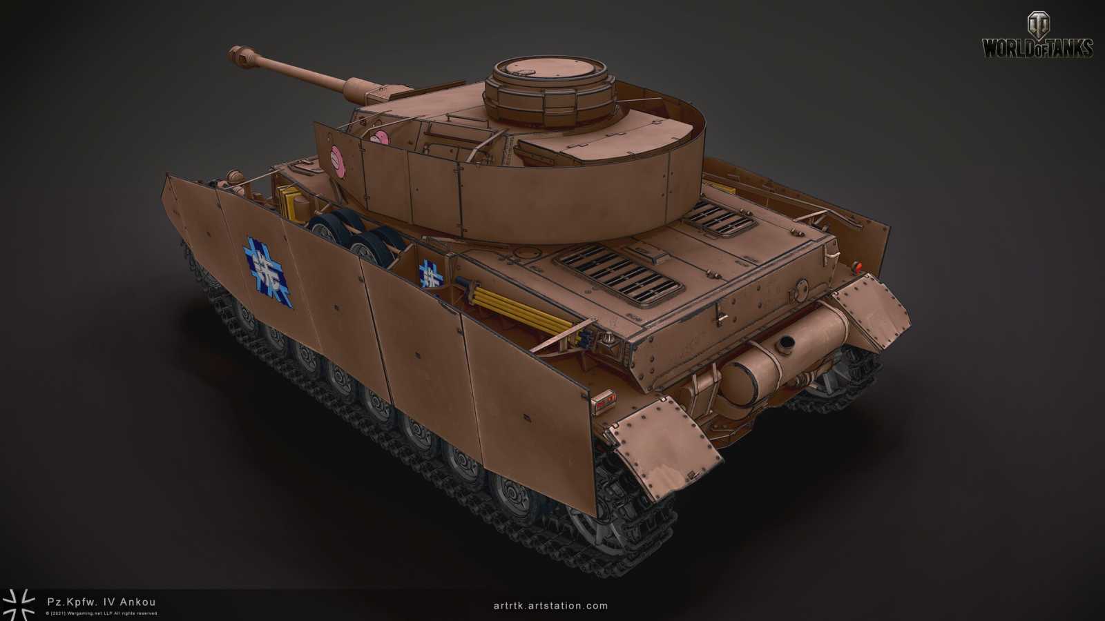 Pz.Kpfw. IV Ausf. H Ankou – Renders