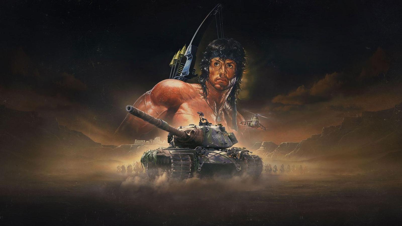 Rambo se vrací do World of Tanks a přináší s sebou slevy