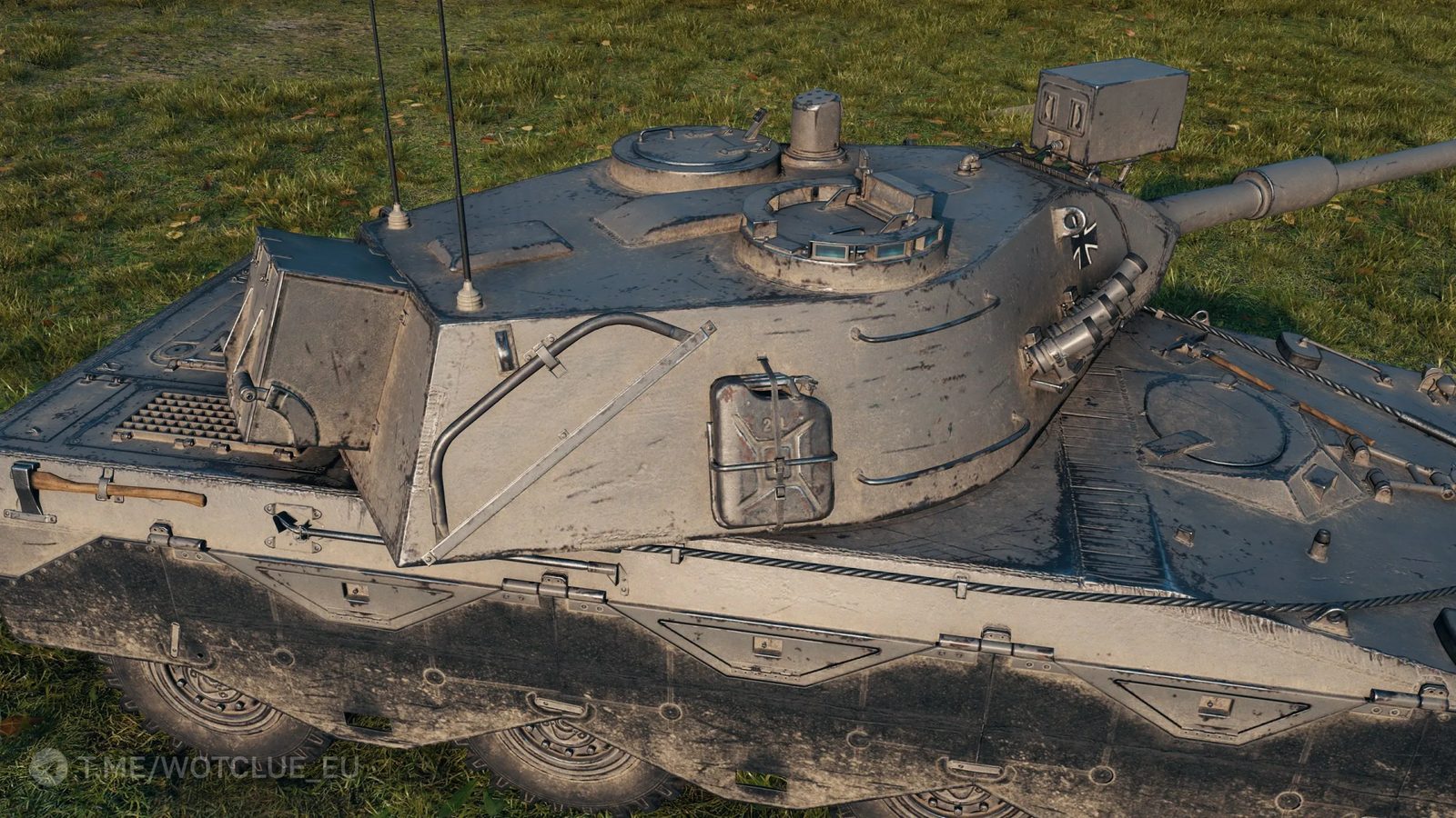 Radkampfwagen – německý kolový tank X. úrovně ve World of Tanks