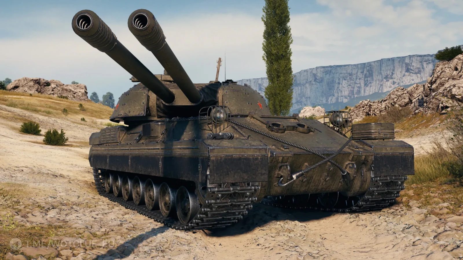 Object 265 WoT – dvouhlavňový těžký tank (historie a koncept)