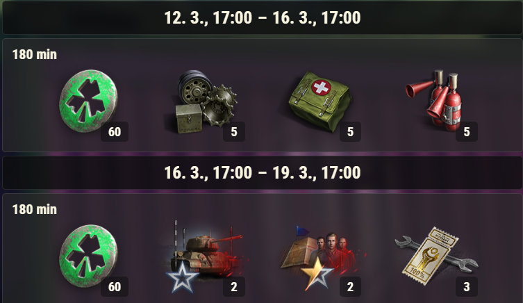 Ocelový lovec: Trojlístkové klání - Twitch drops  