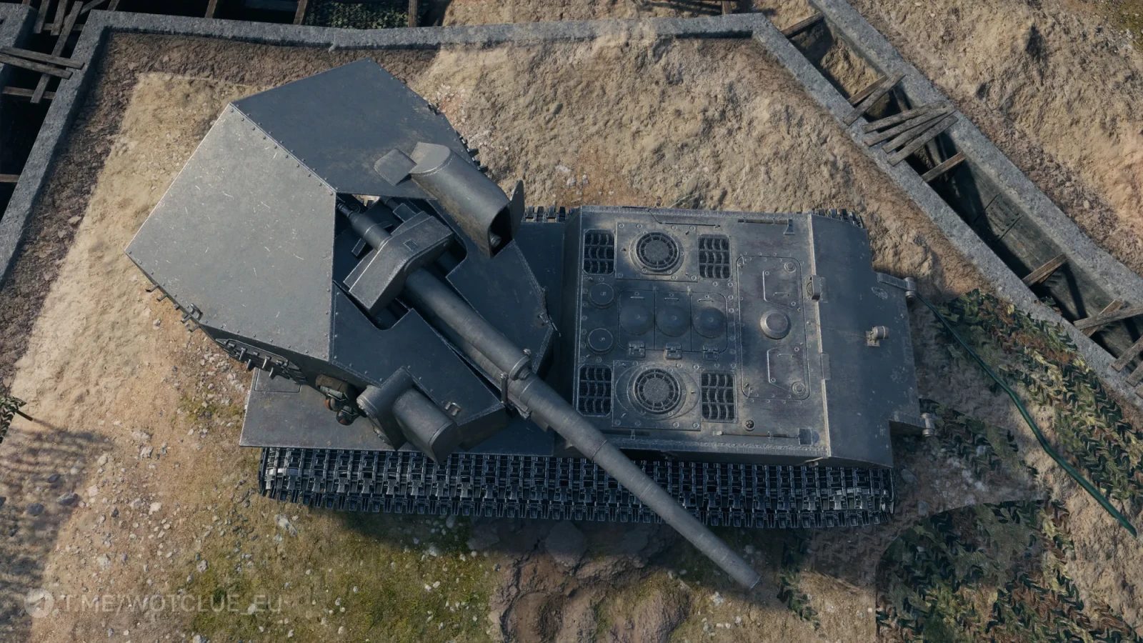 Tank Waffenträger auf E 100 T z aktualizace 2.2.1 ve hře