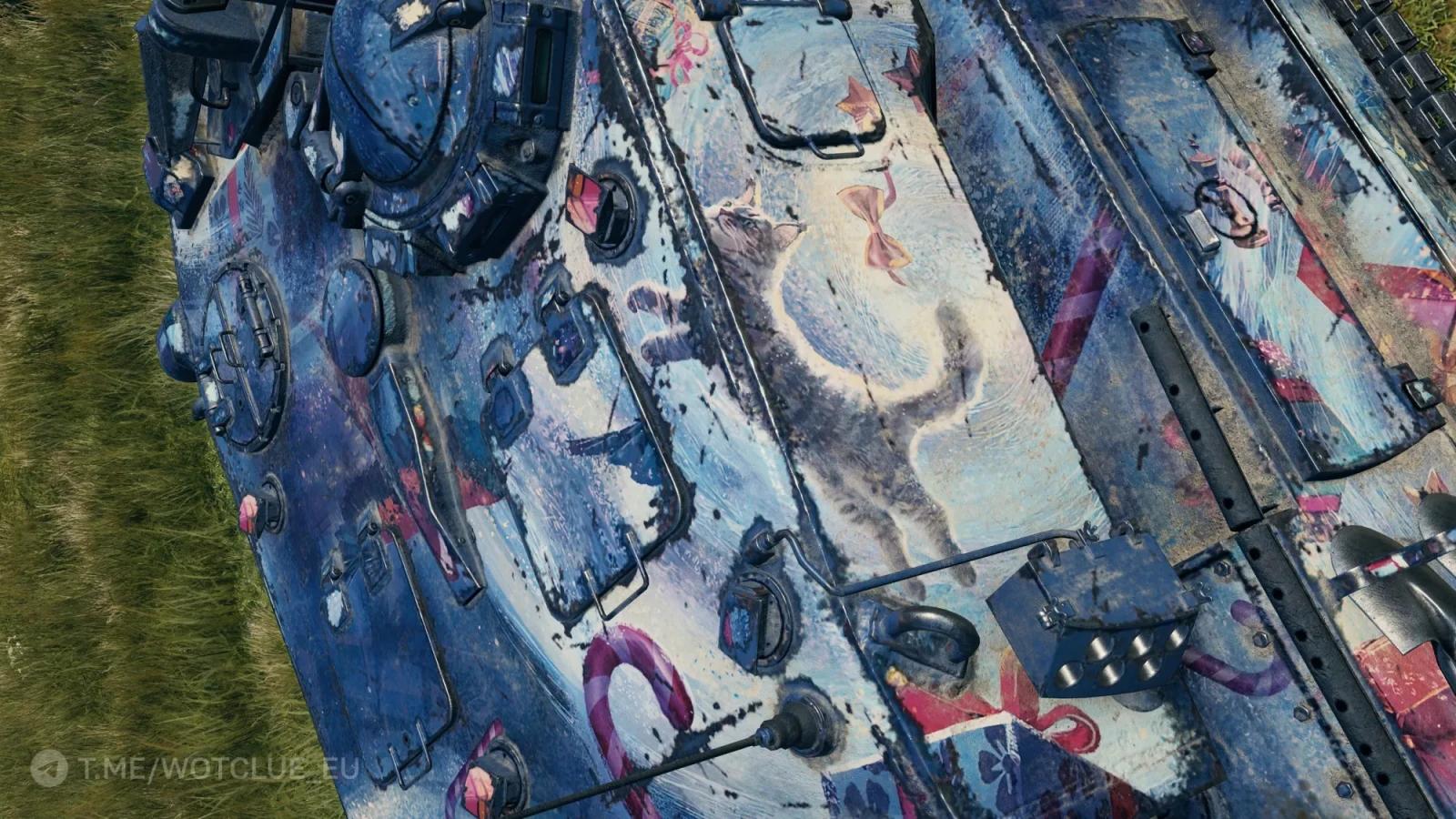 2D styl „Prázdninové kouzlo“ ve hře World of Tanks