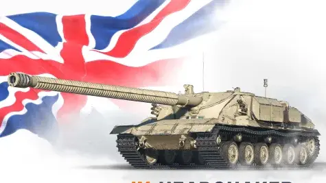 Headshaker IX – Britský stíhač tanků s HESH dělem a vysokým poškozením