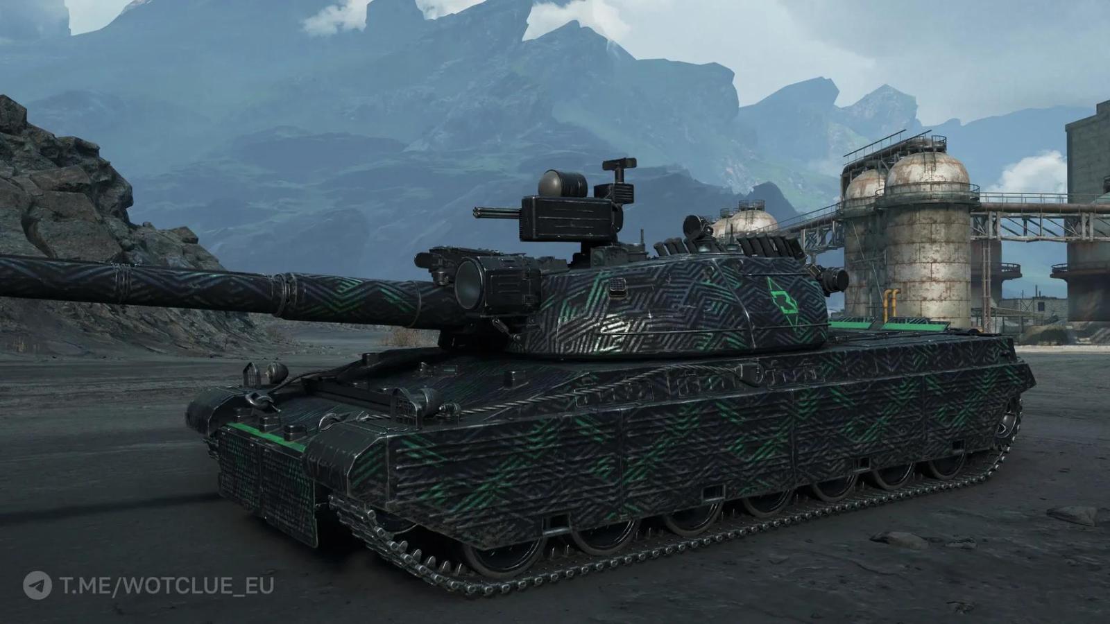 2D styl „Zpevněný predátor“ pro tank Vz. 60S Dravec ve hře 