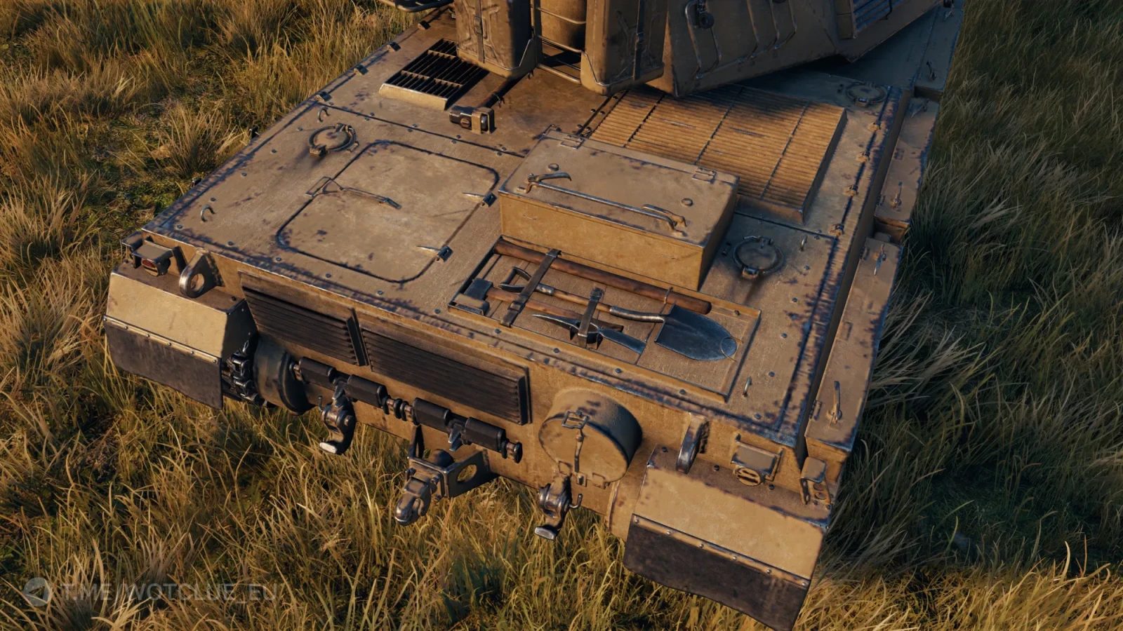 Screenshoty tanku Cerbero ze supertestu World of Tanks