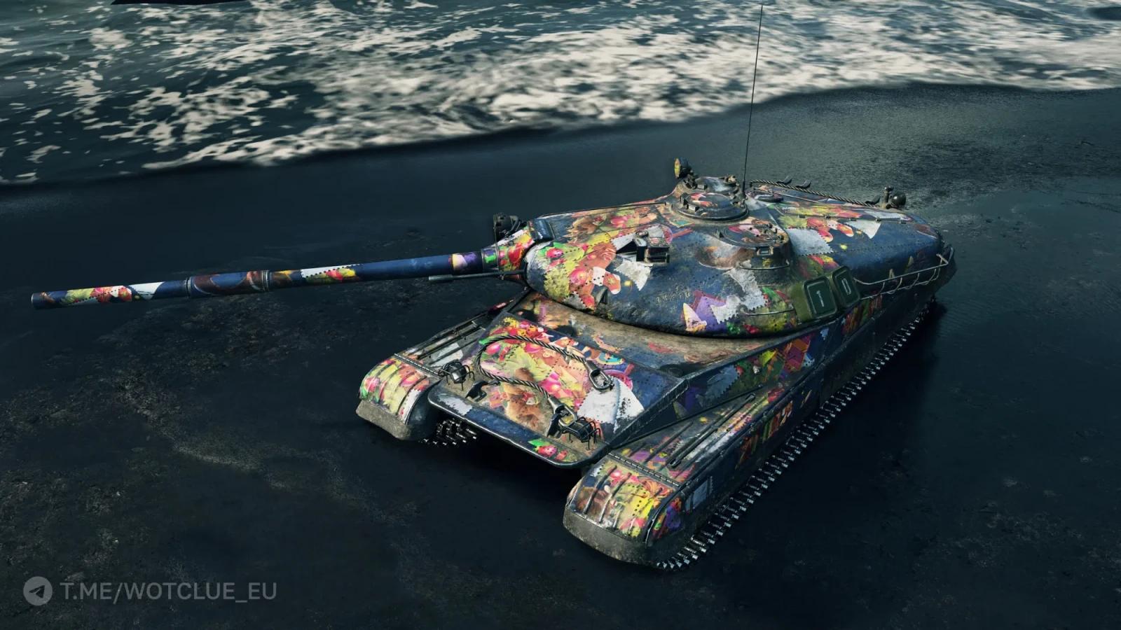 Novoroční kalendář 2025-2026 ve 2D grafickém stylu ve hře World of Tanks