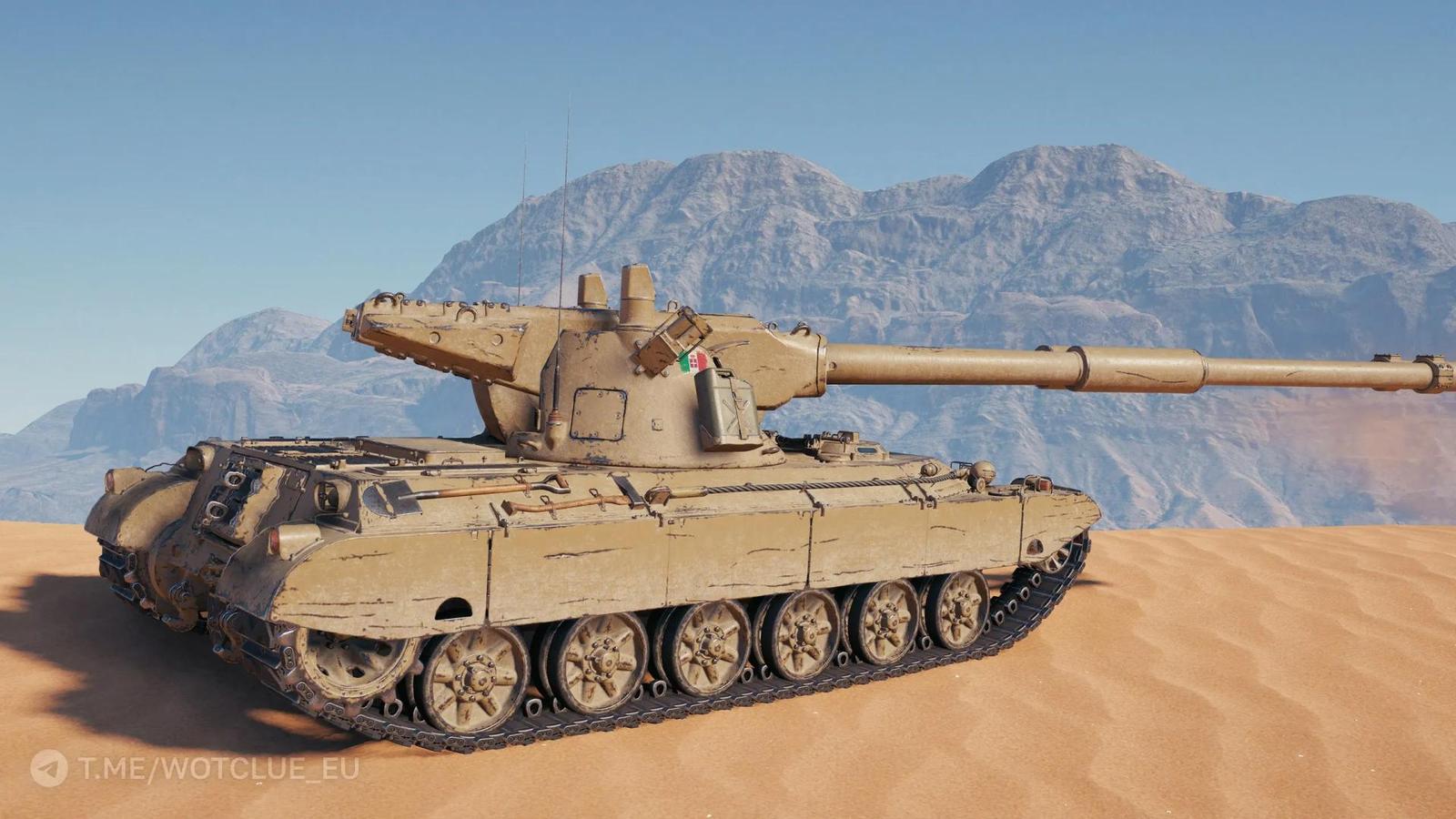 Fotky ze hry WoT: Serpente a historické inspirace