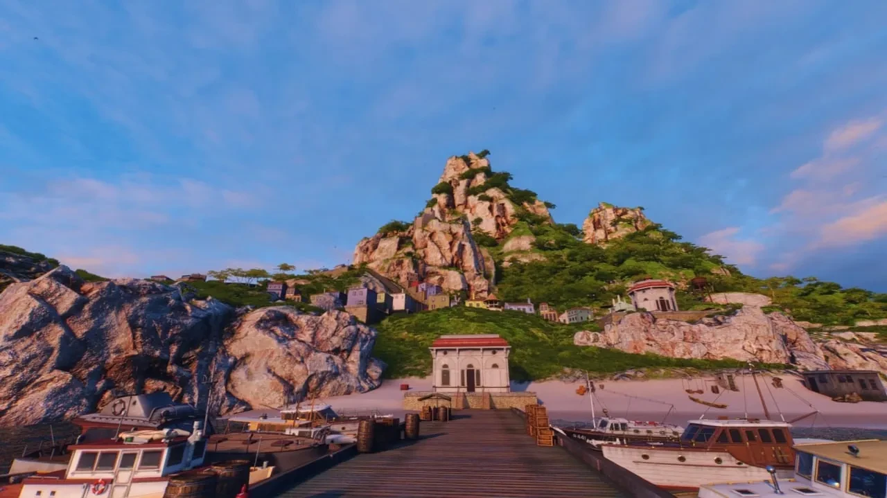 Nová mapa „Řev vodopádu“ ve World of Ships