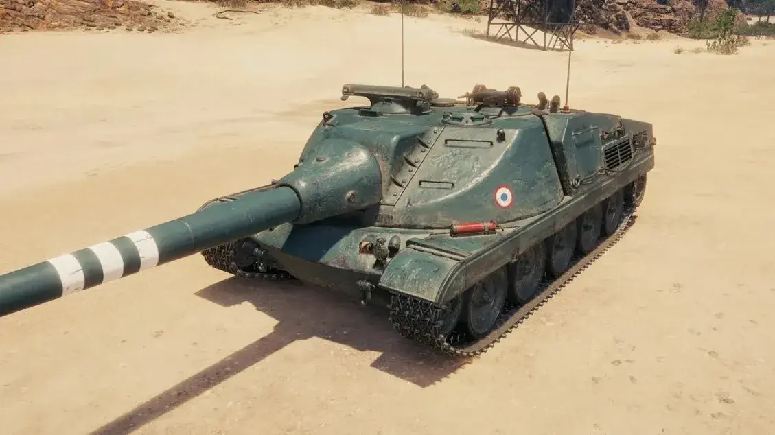 Změny výkonnostních charakteristik prémiového stíhače tanků Coutelas