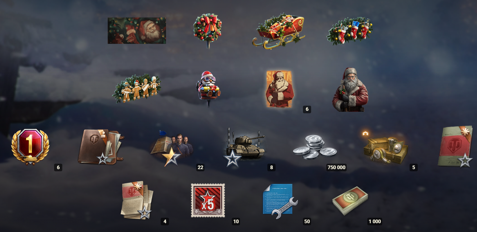 Battle Pass Sváteční chaos: Santa Claus a jeho vychytávky