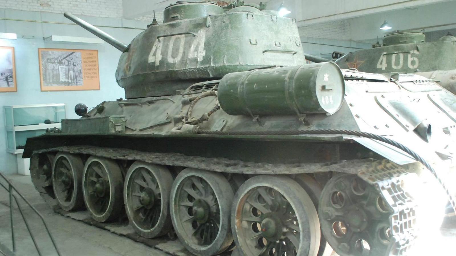 Type 58: Čínská modernizace T-34 s protivzdušnou věží