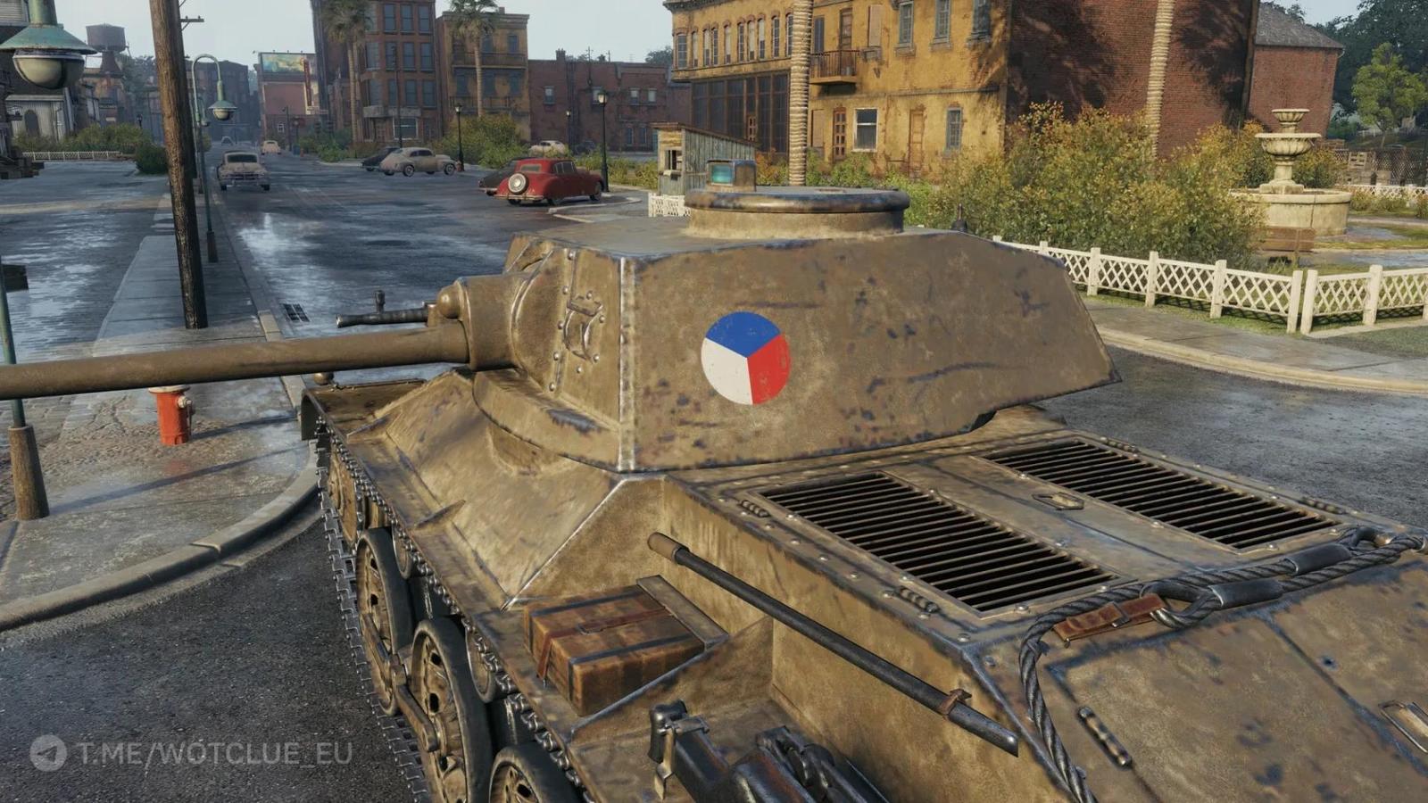 Screenshoty tanku Škoda T 15A ze supertestu World of Tanks