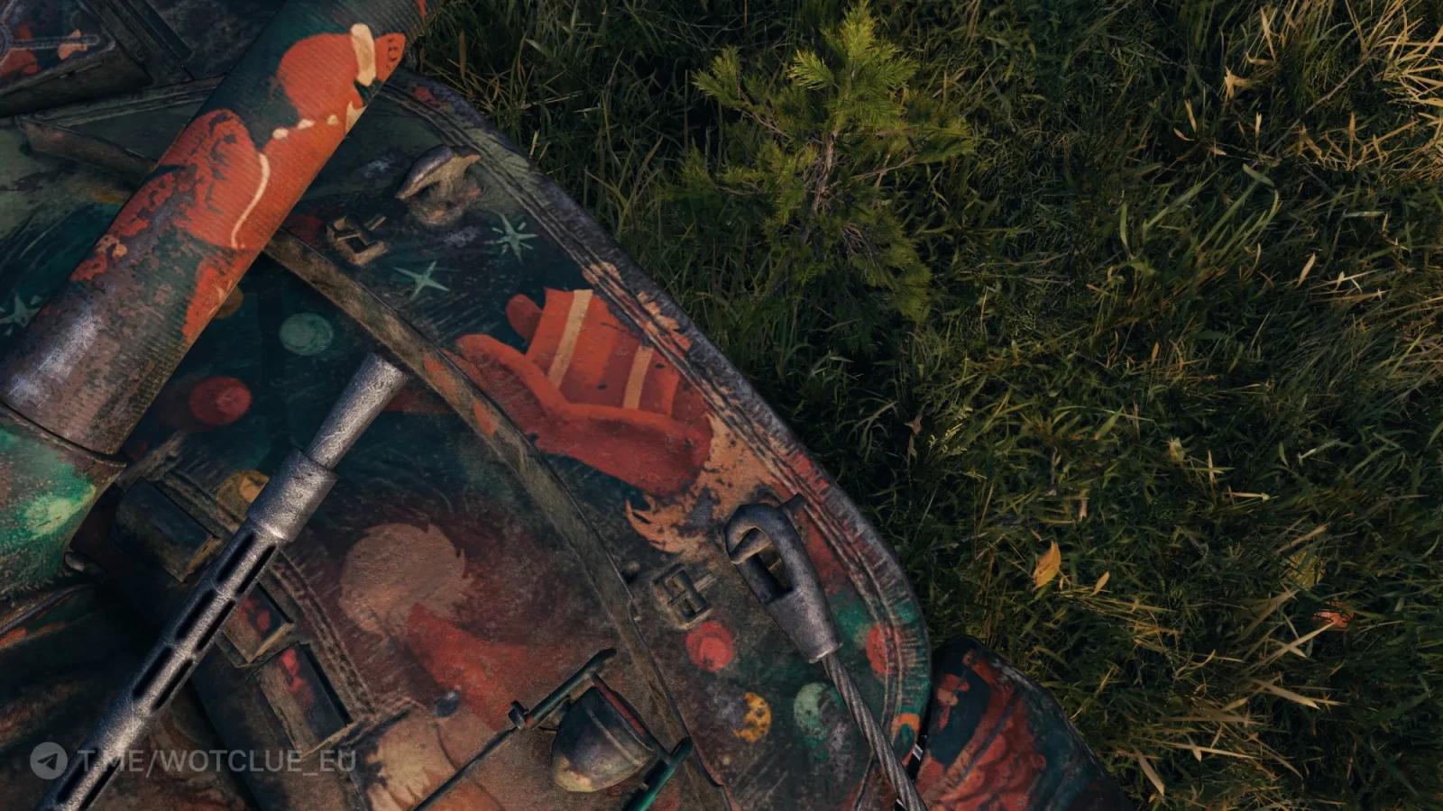 2D styl „Seznam poslušných“ ve hře World of Tanks