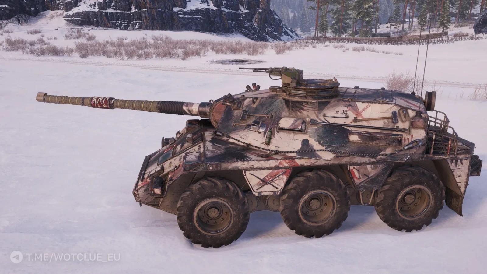 2D maskovací styl „Co se stane potom“ ve hře World of Tanks