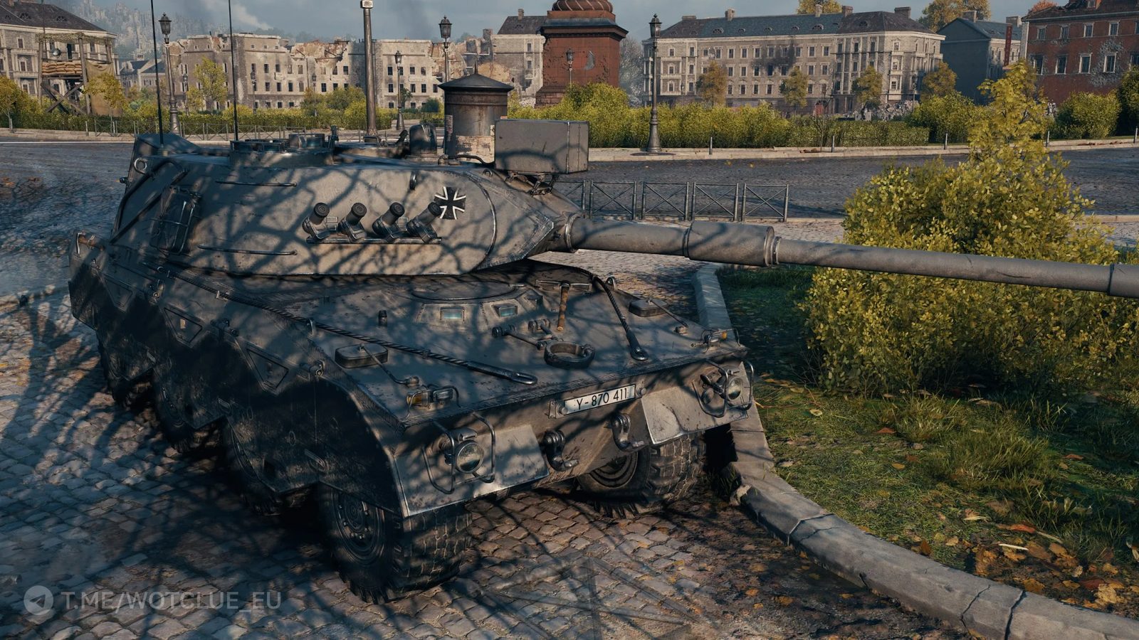 Radkampfwagen – německý kolový tank X. úrovně ve World of Tanks