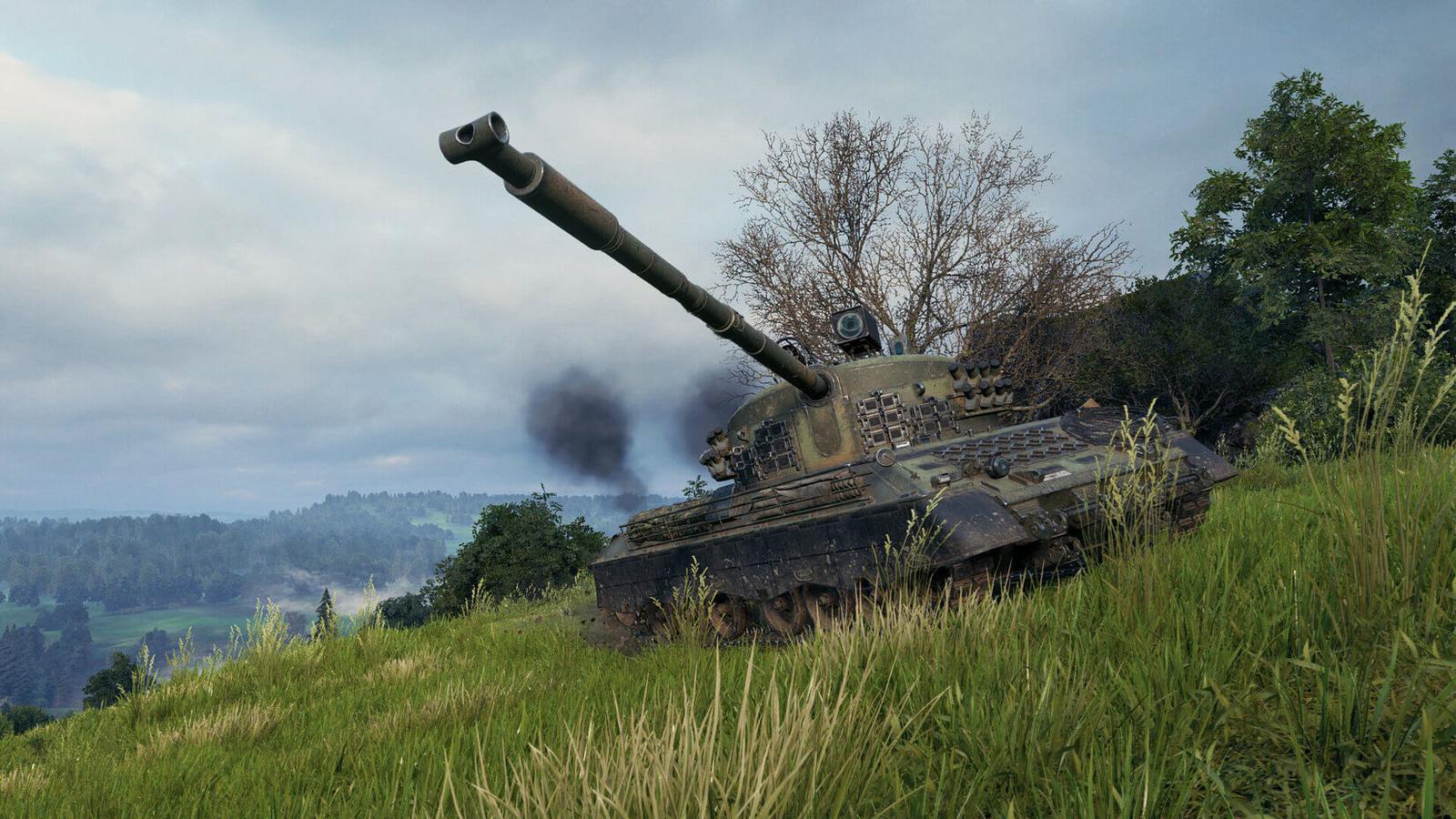 3D styl "Brunnenpanzer" pro střední tank Kampfpanzer 07 RH