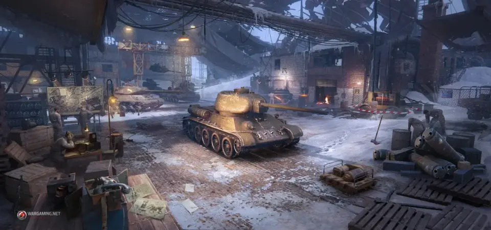 Steel Hunter garáž