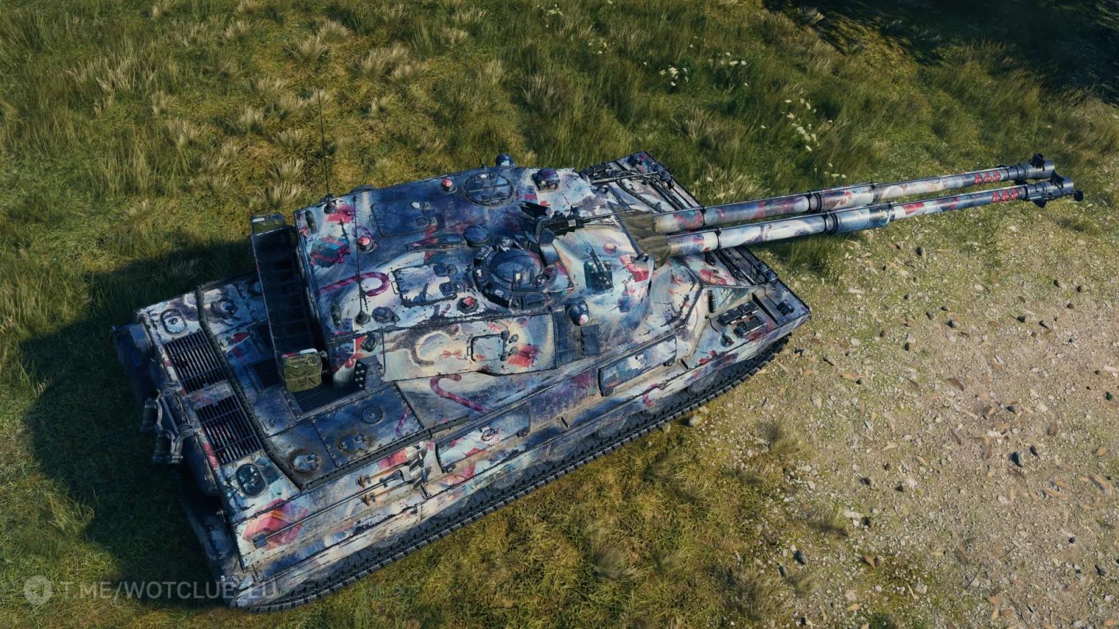 2D styl „Prázdninové kouzlo“ ve hře World of Tanks