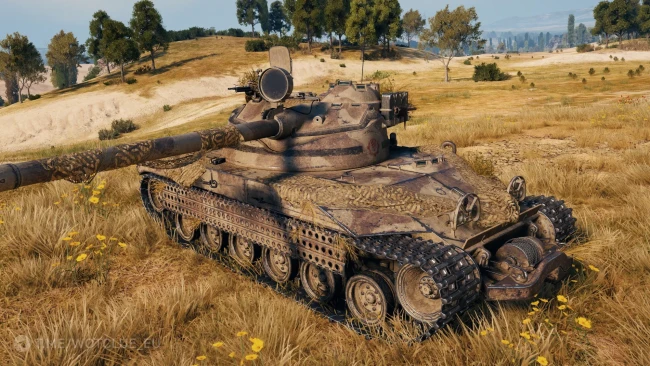 3D styl Fenek pro Bat Châtillon 25 t v Battle Passu