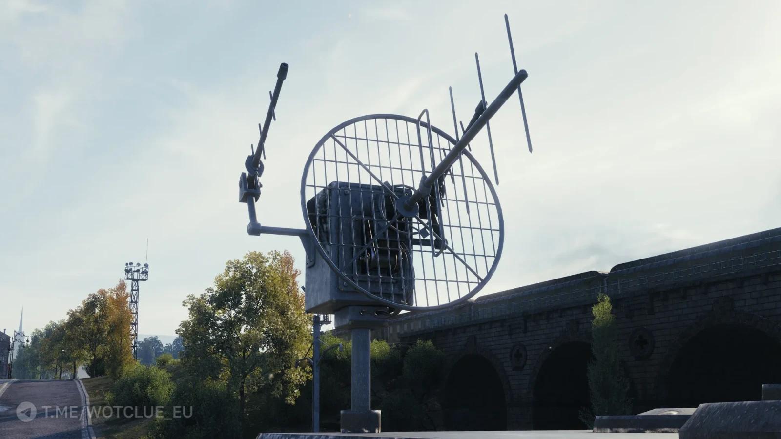 3D kontrarozvědný radar ve hře World of Tanks